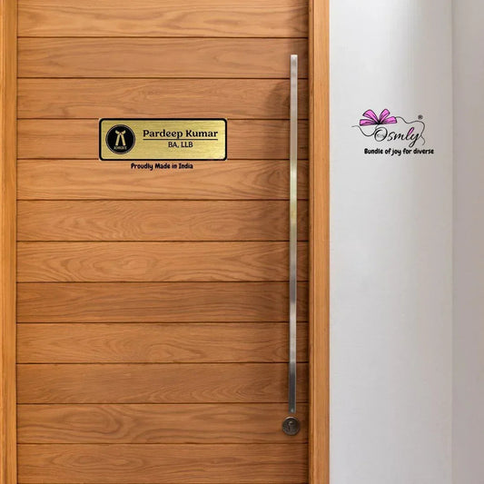 Customized Name Plate For Advocate - OSMLY