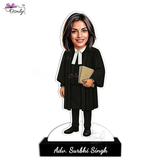 Advocate Caricature Table Stand - OSMLY