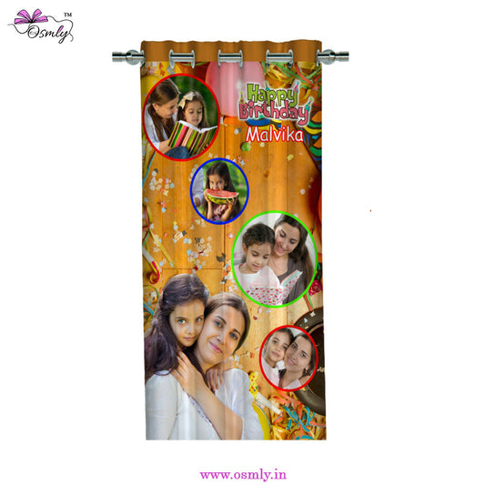 Customized Photo Printed Curtain - Premium Curtains from OSMLY - Just Rs. 999! Shop now at BusienssJi