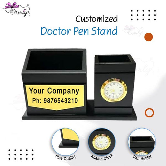 Customized Wooden Desk Organizer