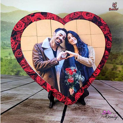 Heart Magnet Puzzle Frame - Premium Magnet Frame from OSMLY - Just Rs. 699! Shop now at BusienssJi