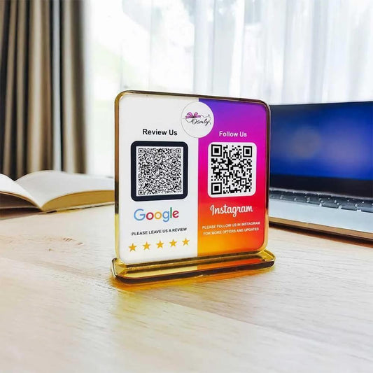 Facebook Instagram QR Stand - OSMLY