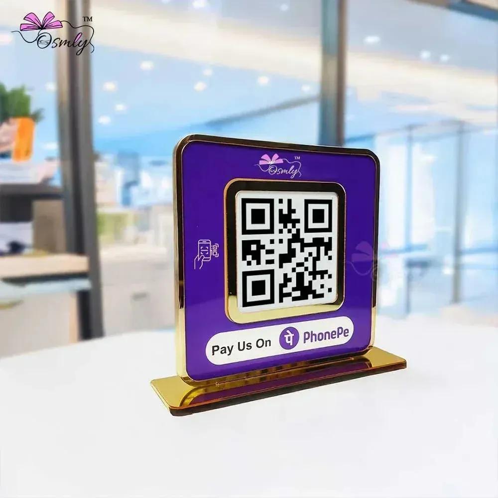 PhonePe QR Stand-QR Code Stand-BusienssJi-BusienssJi
