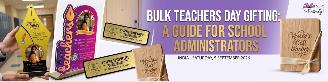 Bulk Teachers Day Gifts for Schools and Coaching Institutes in India