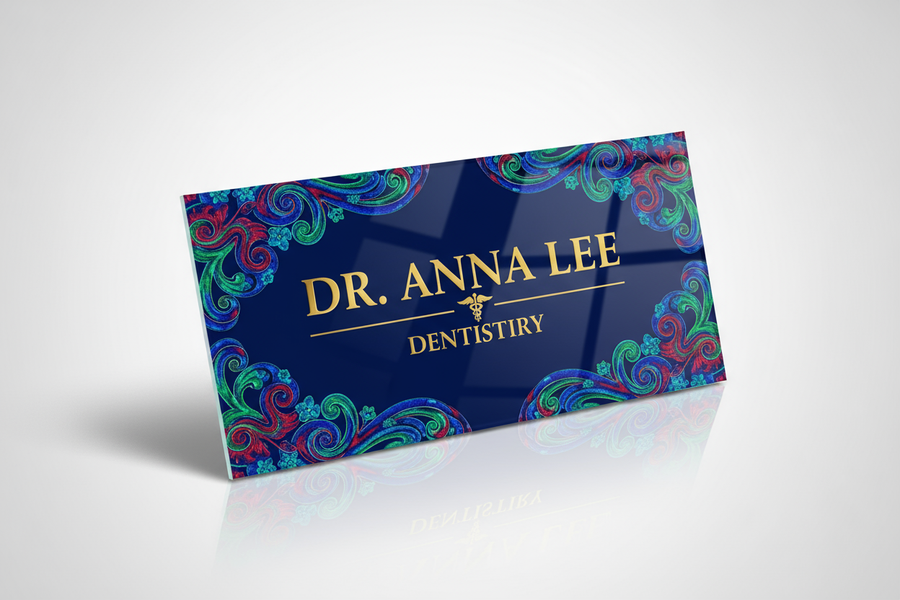 Printed Name Plate