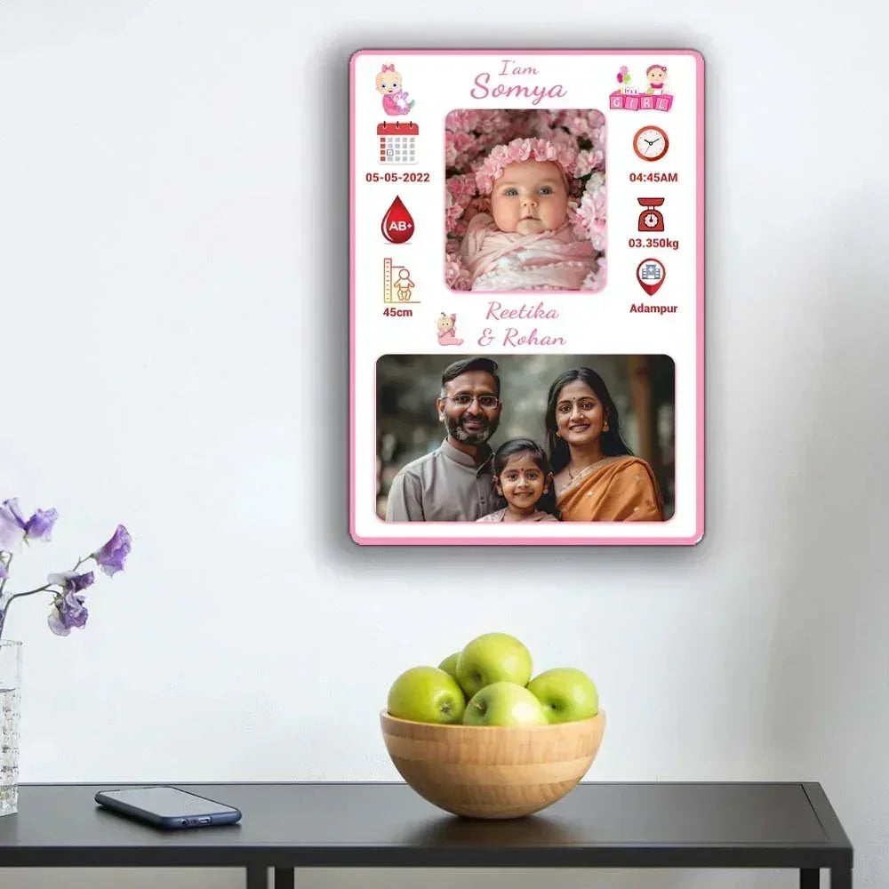 Newborn Baby Frame - OSMLY