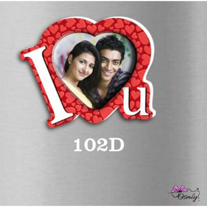 ILU 3D Embossed Fridge Magnet - Premium Fridge Magnet from OSMLY - Just Rs. 249! Shop now at BusienssJi