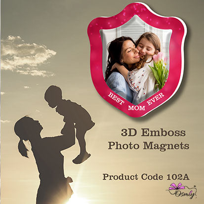 3D Embossed Photo Fridge Magnet - Premium Fridge Magnet from OSMLY - Just Rs. 249! Shop now at BusienssJi