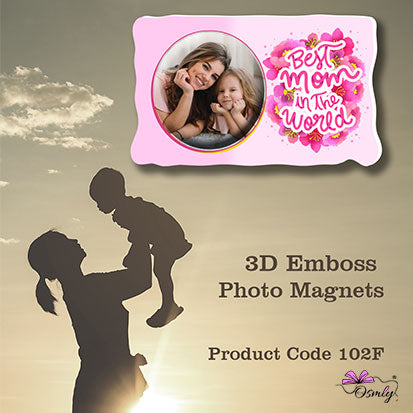 Best Mom Acrylic Fridge Magnet - Premium Fridge Magnet from OSMLY - Just Rs. 249! Shop now at BusienssJi