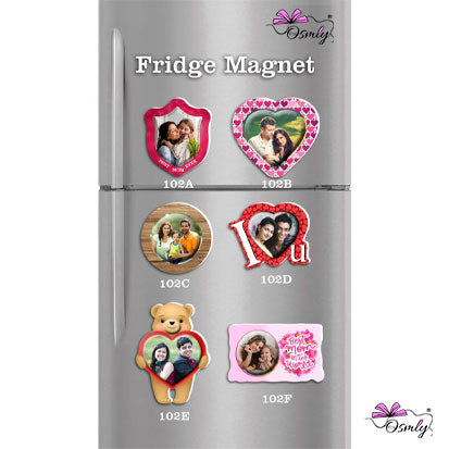 Heart 3D Embossed Fridge Magnet - Premium Fridge Magnet from OSMLY - Just Rs. 249! Shop now at BusienssJi