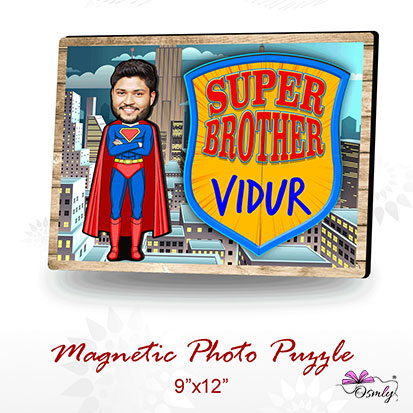 Super Brother Magnet Photo Frame - Premium Magnet Frame from OSMLY - Just Rs. 749! Shop now at BusienssJi