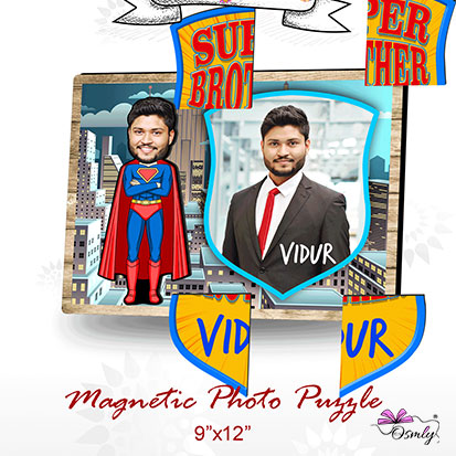 Super Brother Magnet Photo Frame - Premium Magnet Frame from OSMLY - Just Rs. 749! Shop now at BusienssJi