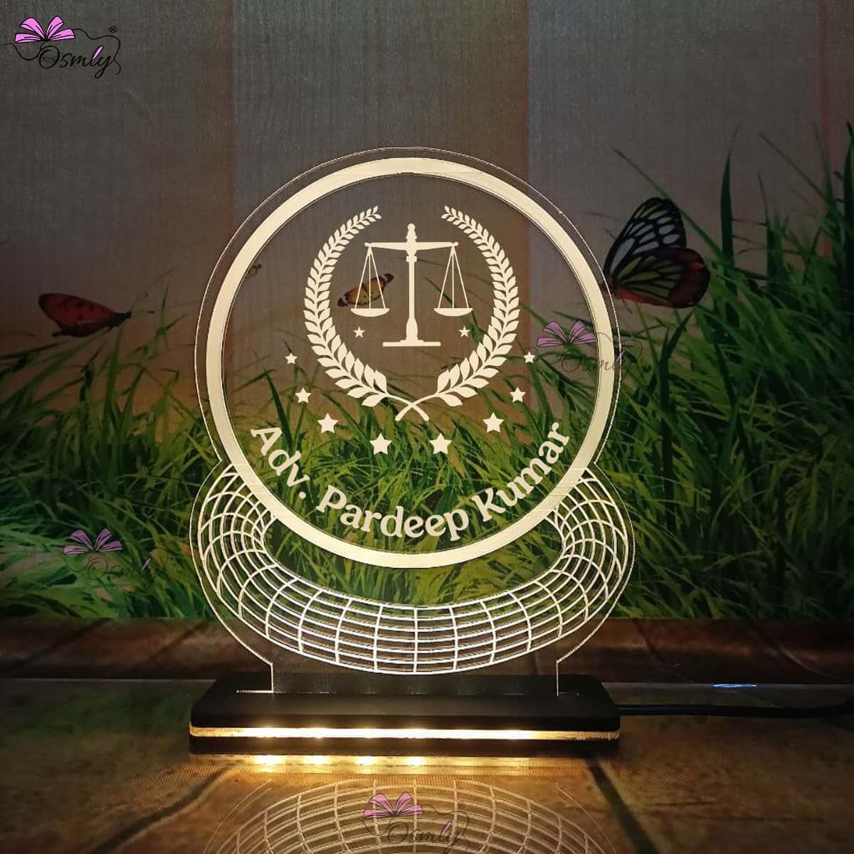 Customized Scale Logo for Advocate - OSMLY