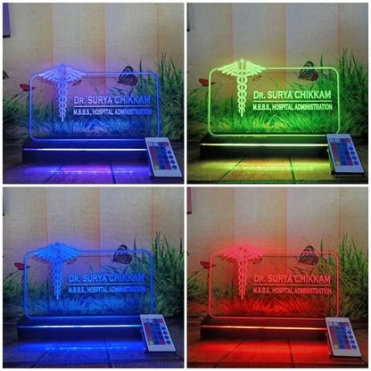 Acrylic Advocate Name Plate - OSMLY