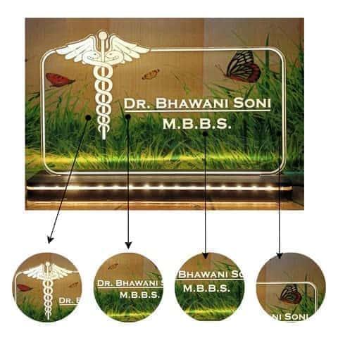 CA Acrylic Name Plate - OSMLY