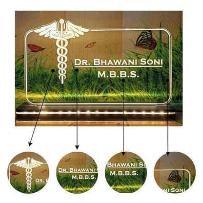 CA Acrylic Name Plate - OSMLY