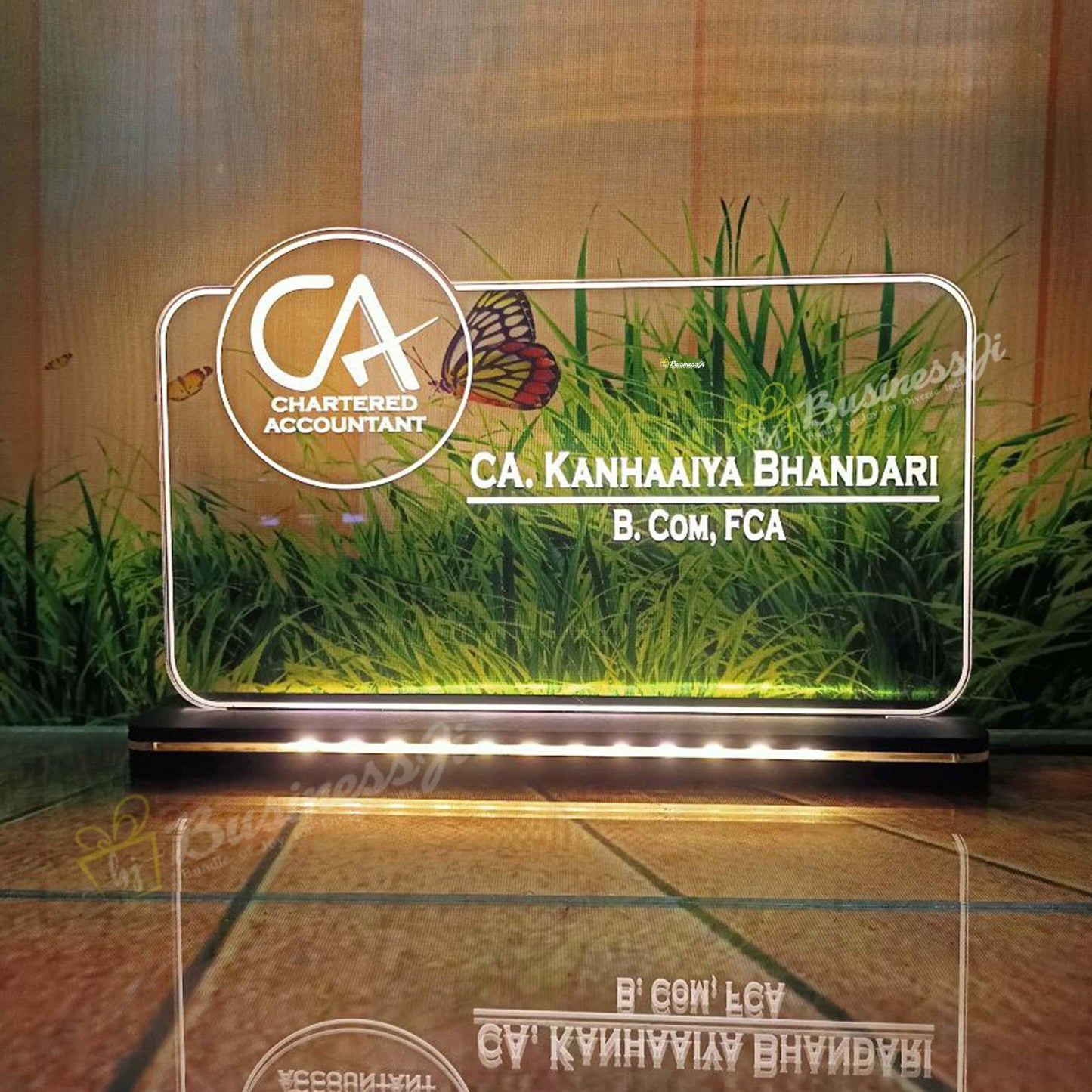 Acrylic Engraved CA Plaque - OSMLY
