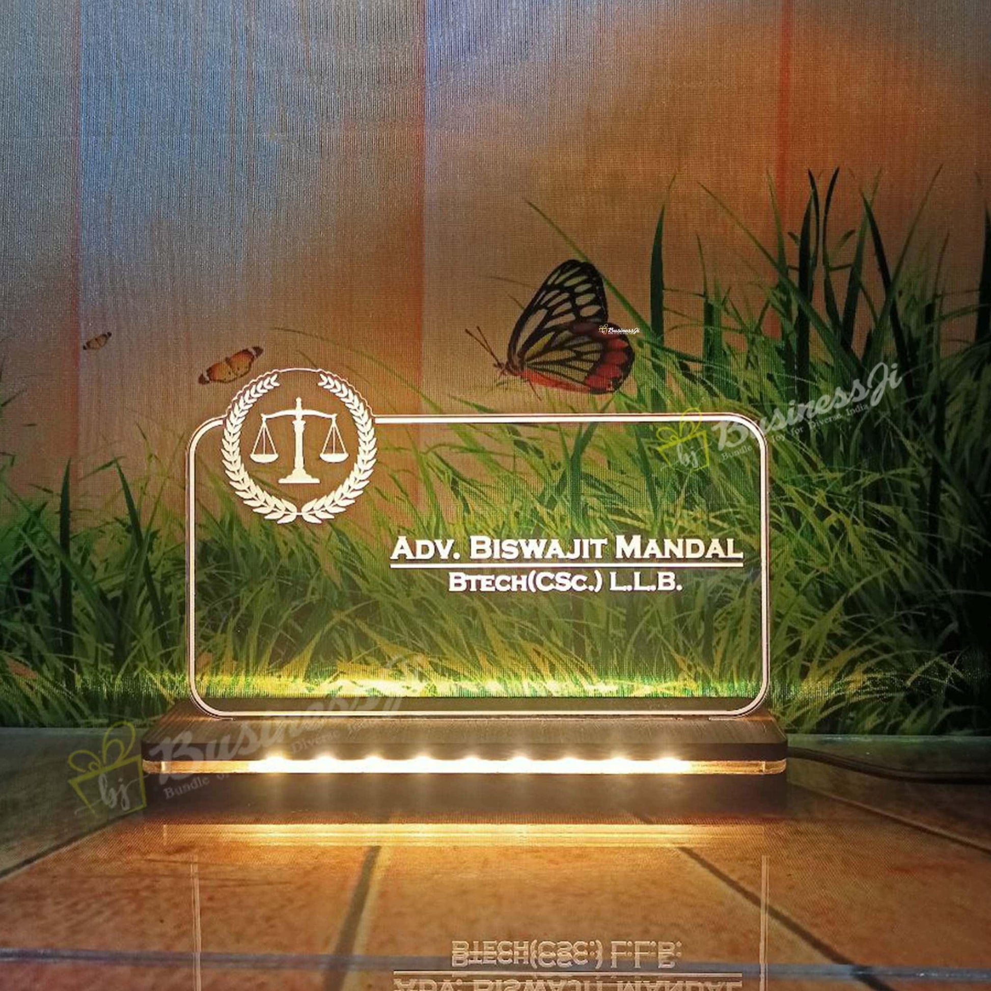 Advocate Acrylic Sign Lamp - OSMLY
