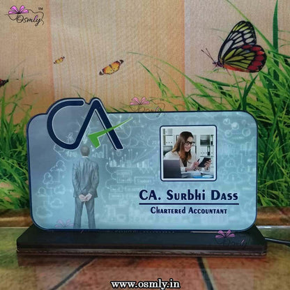 Personalized UV Printed Name Plate for CA - OSMLY