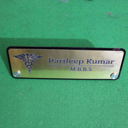Acrylic Table Name Plate - OSMLY