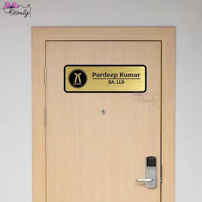 Customized Name Plate For Advocate - OSMLY