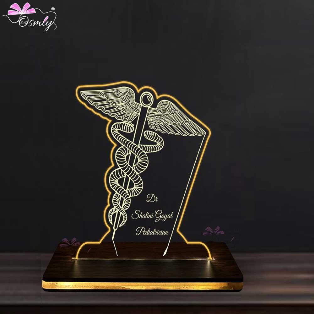 Acrylic Doctor Logo Lamp - OSMLY