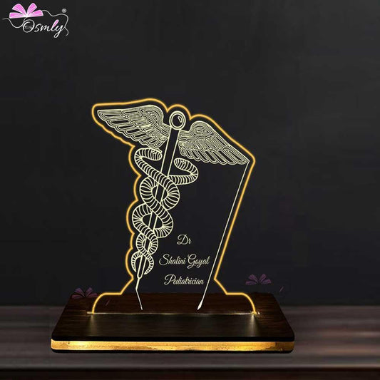 Acrylic Doctor Logo Lamp - OSMLY