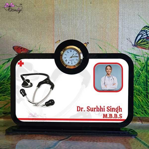 Stethoscope Doctor Name Plate - OSMLY