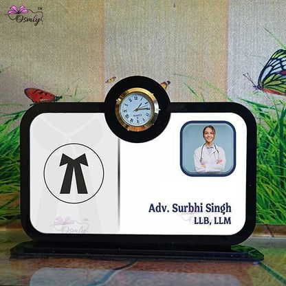 Analogue Clock Lawyer Table Top - OSMLY