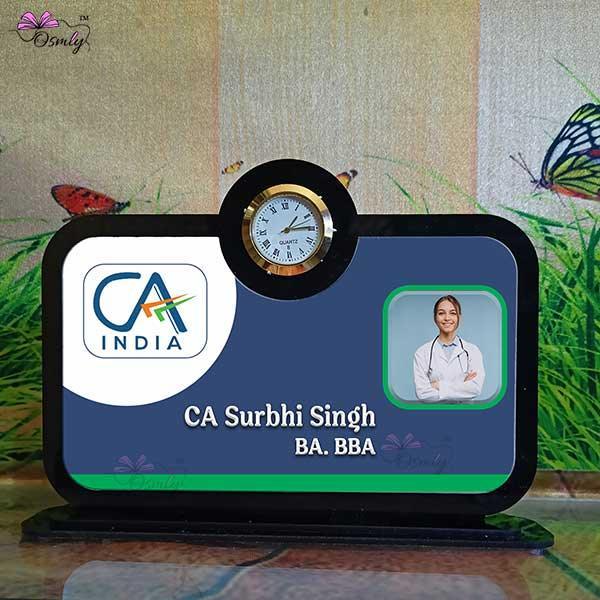 CA UV Printed Name Plaque-Name Plate-BusienssJi-BusienssJi
