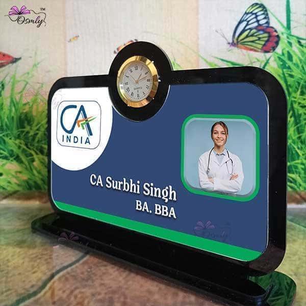 CA UV Printed Name Plaque - OSMLY