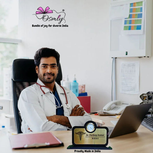 Acrylic Clock Name Plate - OSMLY