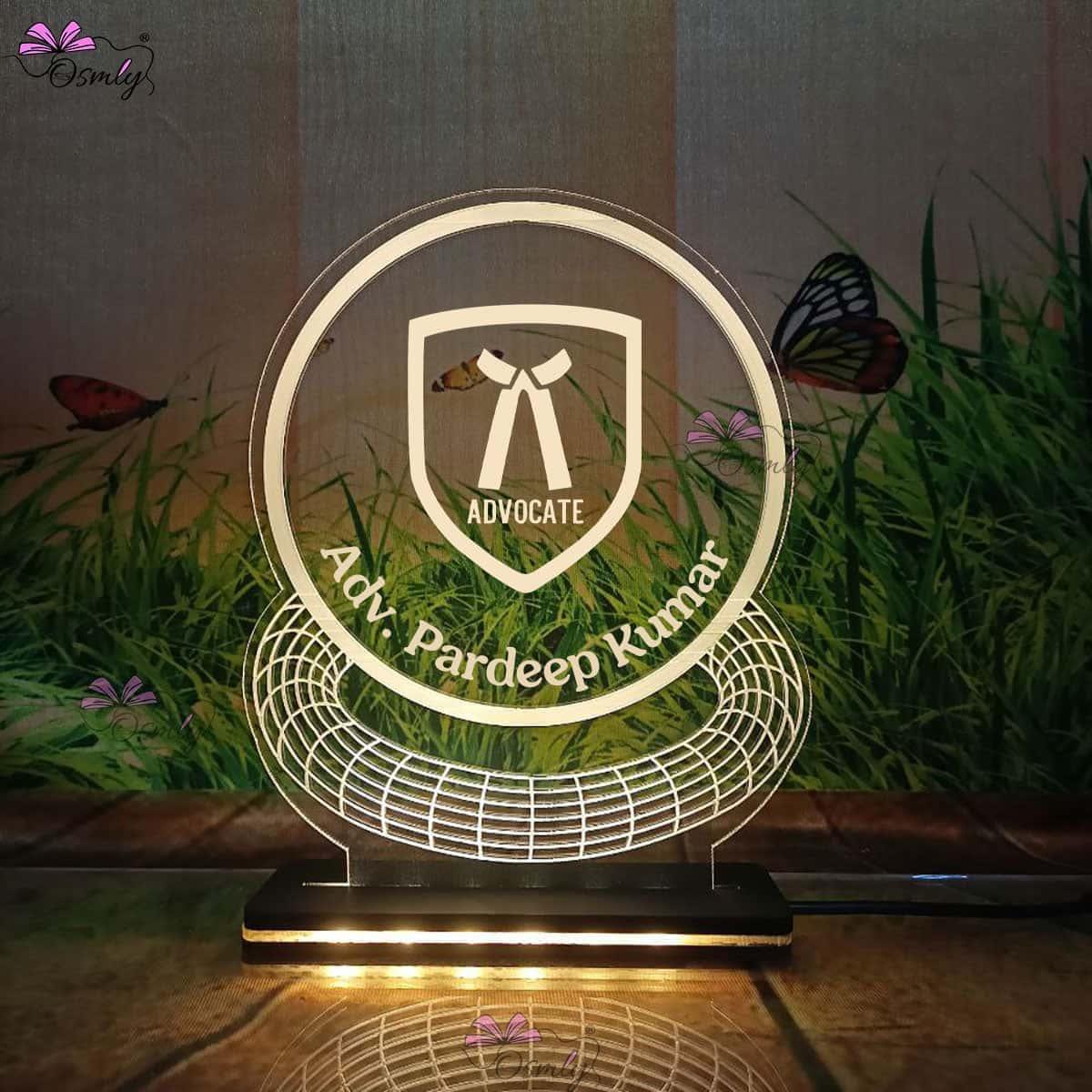 Collar Logo Lamp for Advocate - OSMLY