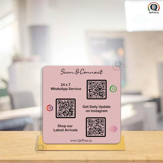 UV Printed QR Stand - OSMLY