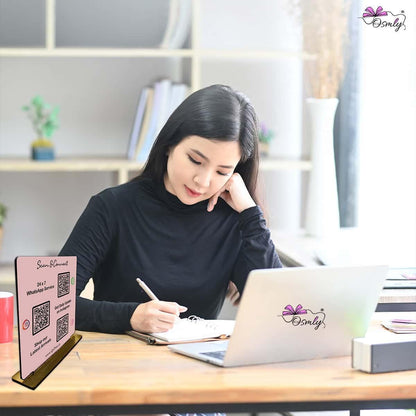 UV Printed QR Stand - OSMLY