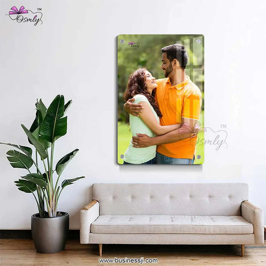 Acrylic UV Print Glossy Wall Frame 3MM - Premium Acrylic Rakhi LED Plaque from OSMLY - Just Rs. 599! Shop now at BusienssJi