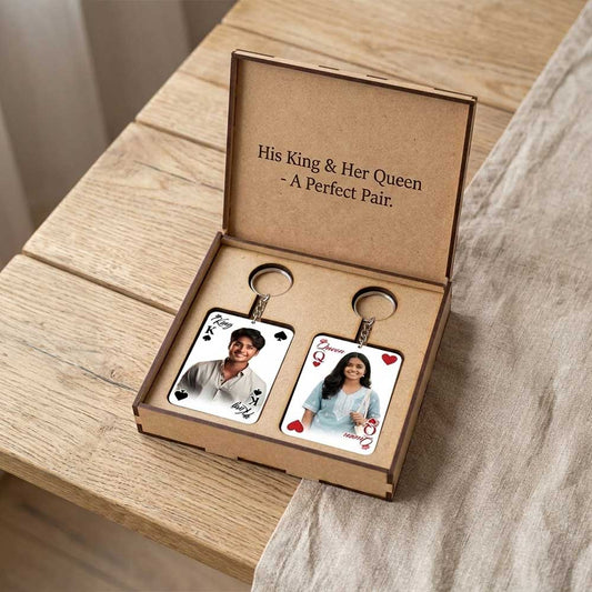Acrylic Couple Keychain