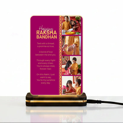 Acrylic LED Rakhi Frame