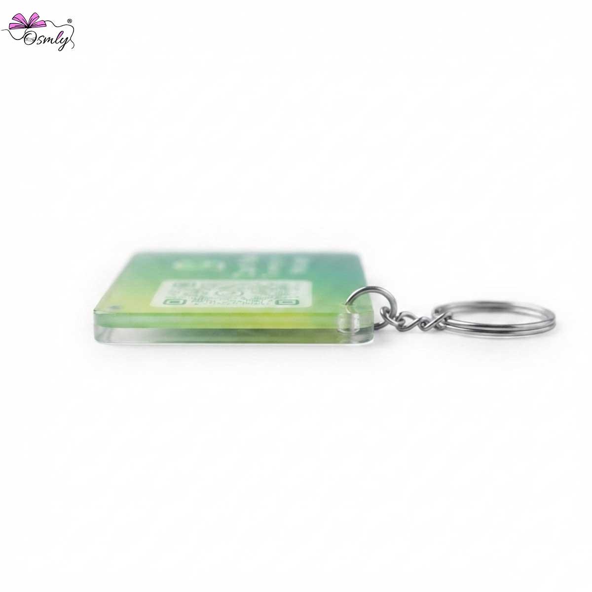 Acrylic WhatsApp NFC Keychain