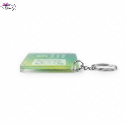 Acrylic WhatsApp NFC Keychain