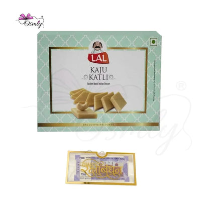 Gold Acrylic Cash Rakhi Envelope-Rakhi-BusienssJi-BusienssJi