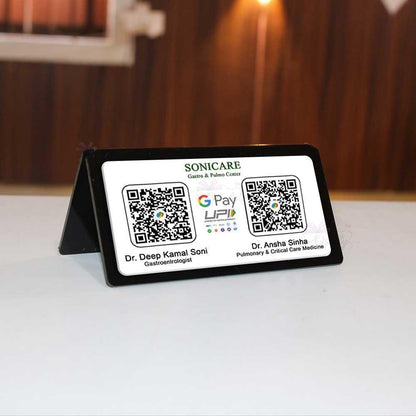 Printed Rectangular QR Stand - OSMLY