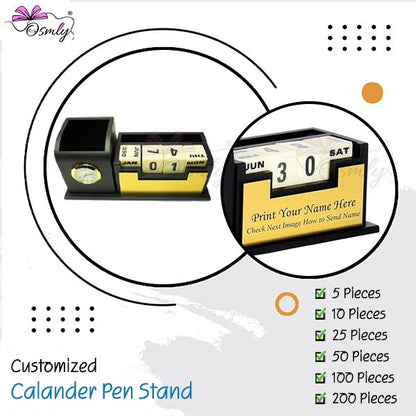 Customized Calander Pen Stand