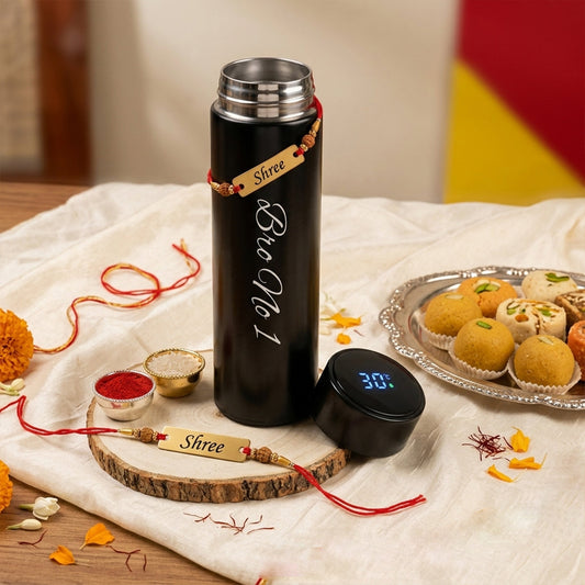 Customized Bottle Rakhi Combo