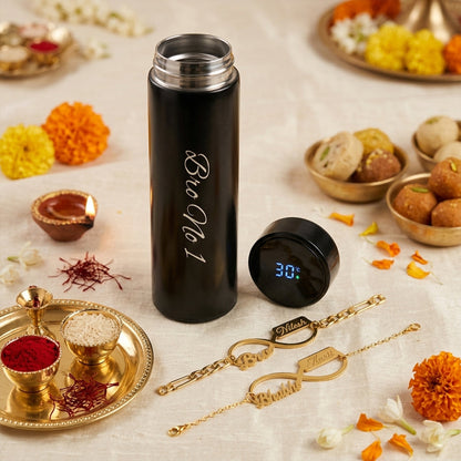 Customized Bottle Rakhi Combo