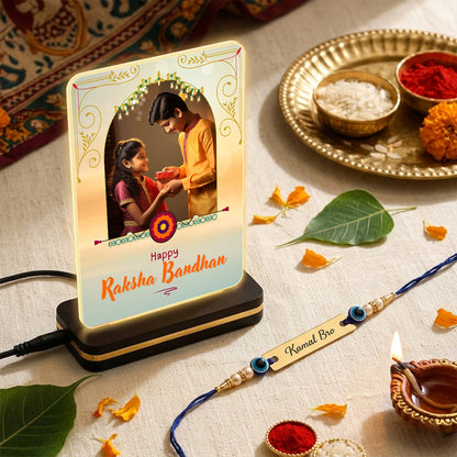Customized Bracelet Rakhi Combo