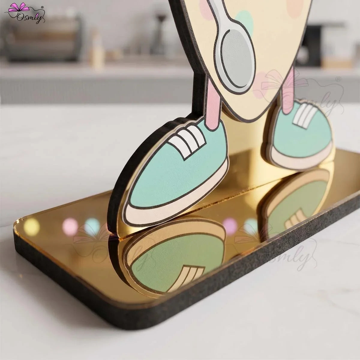 Customized Pizza QR Stand-QR Code Stand-BusienssJi-BusienssJi