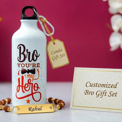 Customized Rudraksh Rakhi Sipper-Rakhi-BusienssJi-BusienssJi