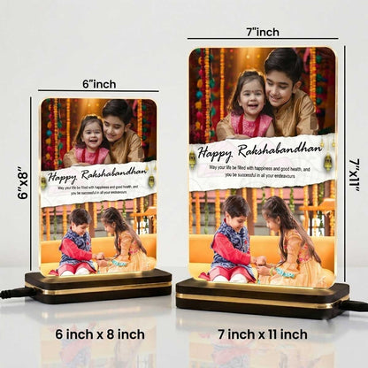 Customized Rakhi Lamp for Sister