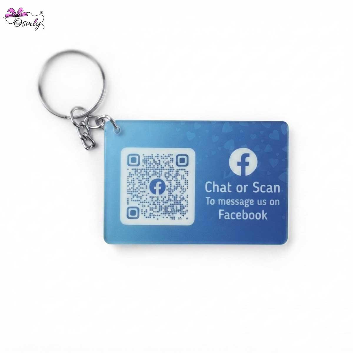 Facebook NFC Keychain